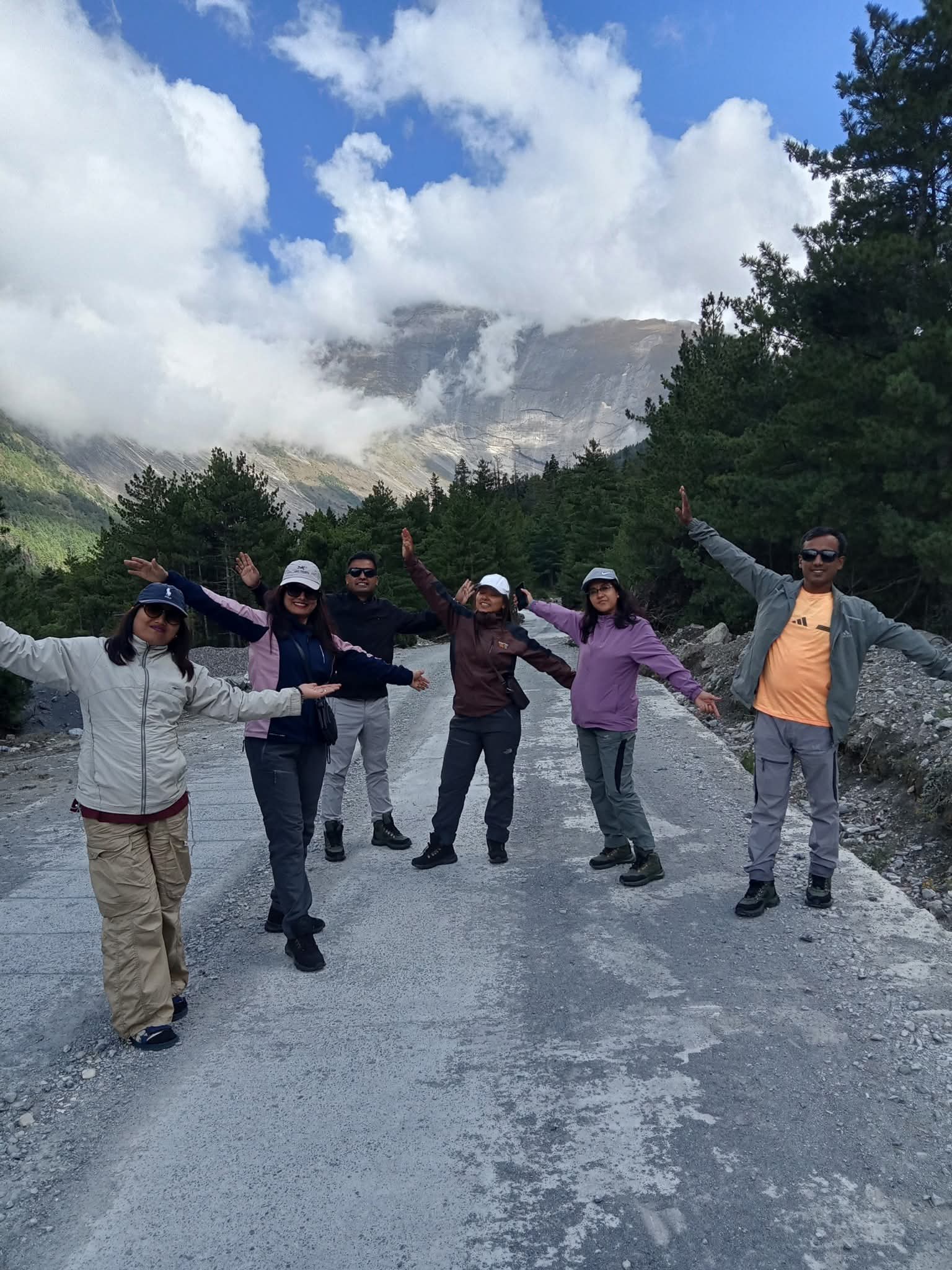 DSS Trek to Manang, Chongkor View Point