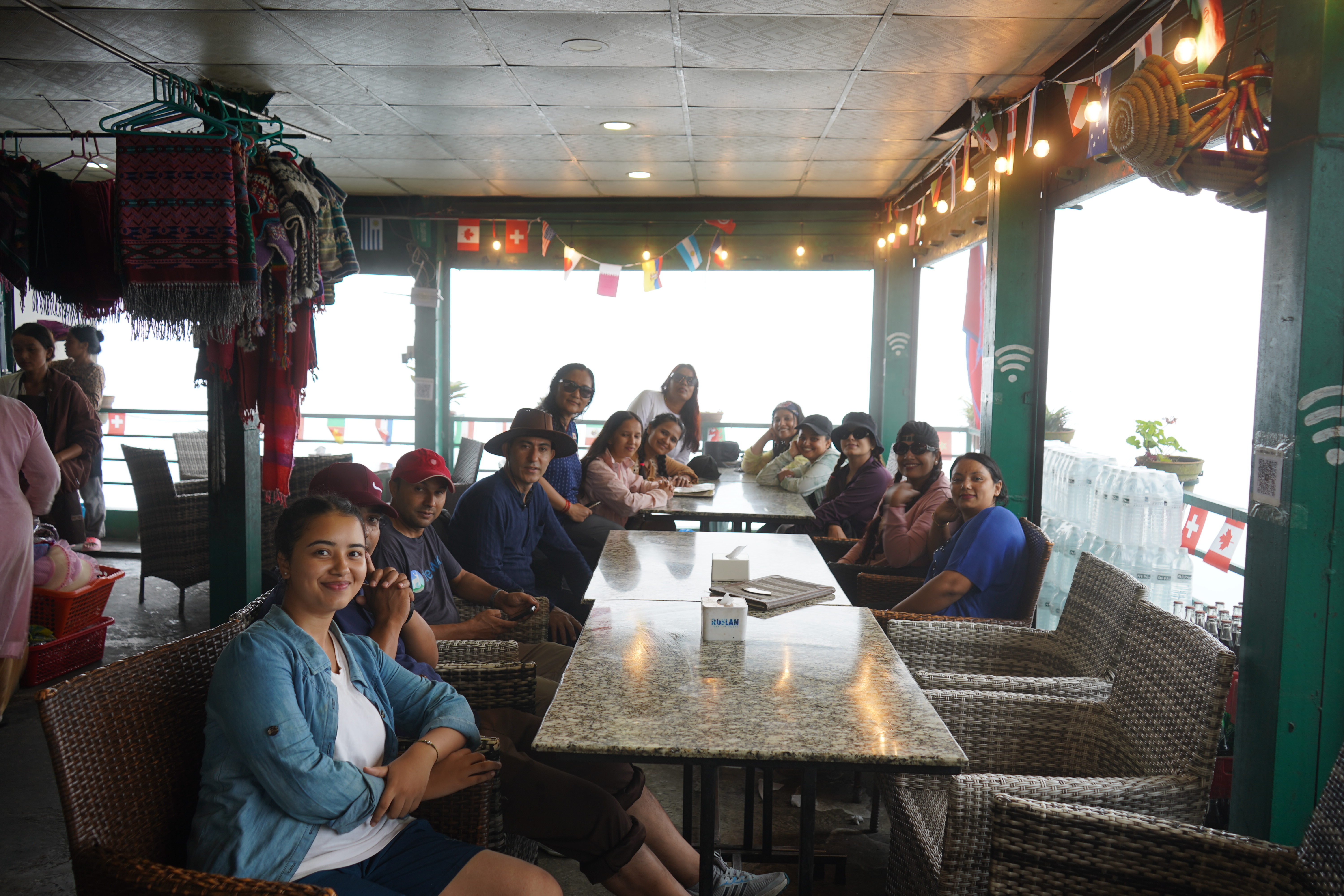 Staff Hike of Deerwalk Pokhara School - Sarangkot to Naudanda via Kaski Kot
