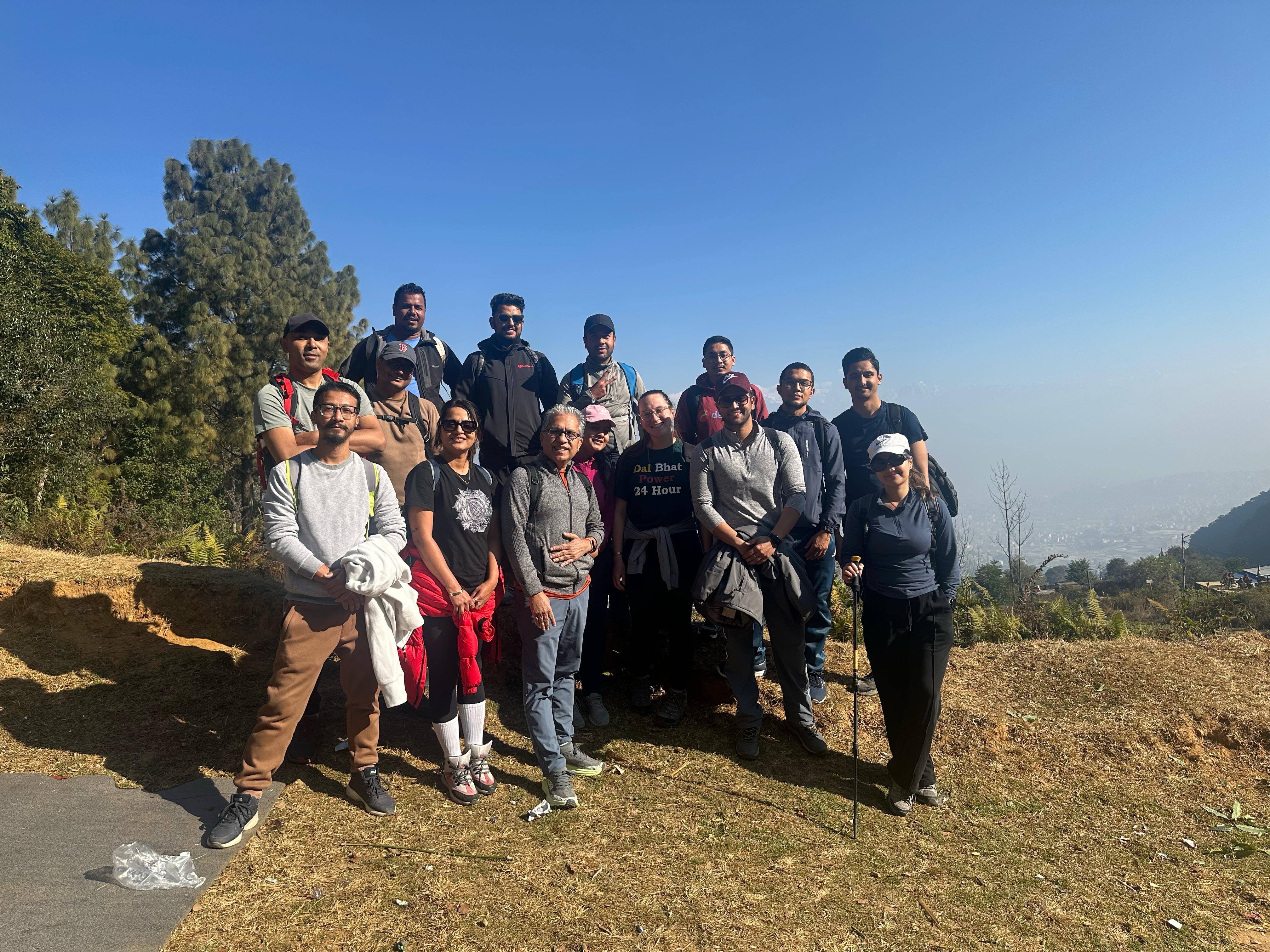 Deerhold Hike from Machchegaun to Chandragiri Hills