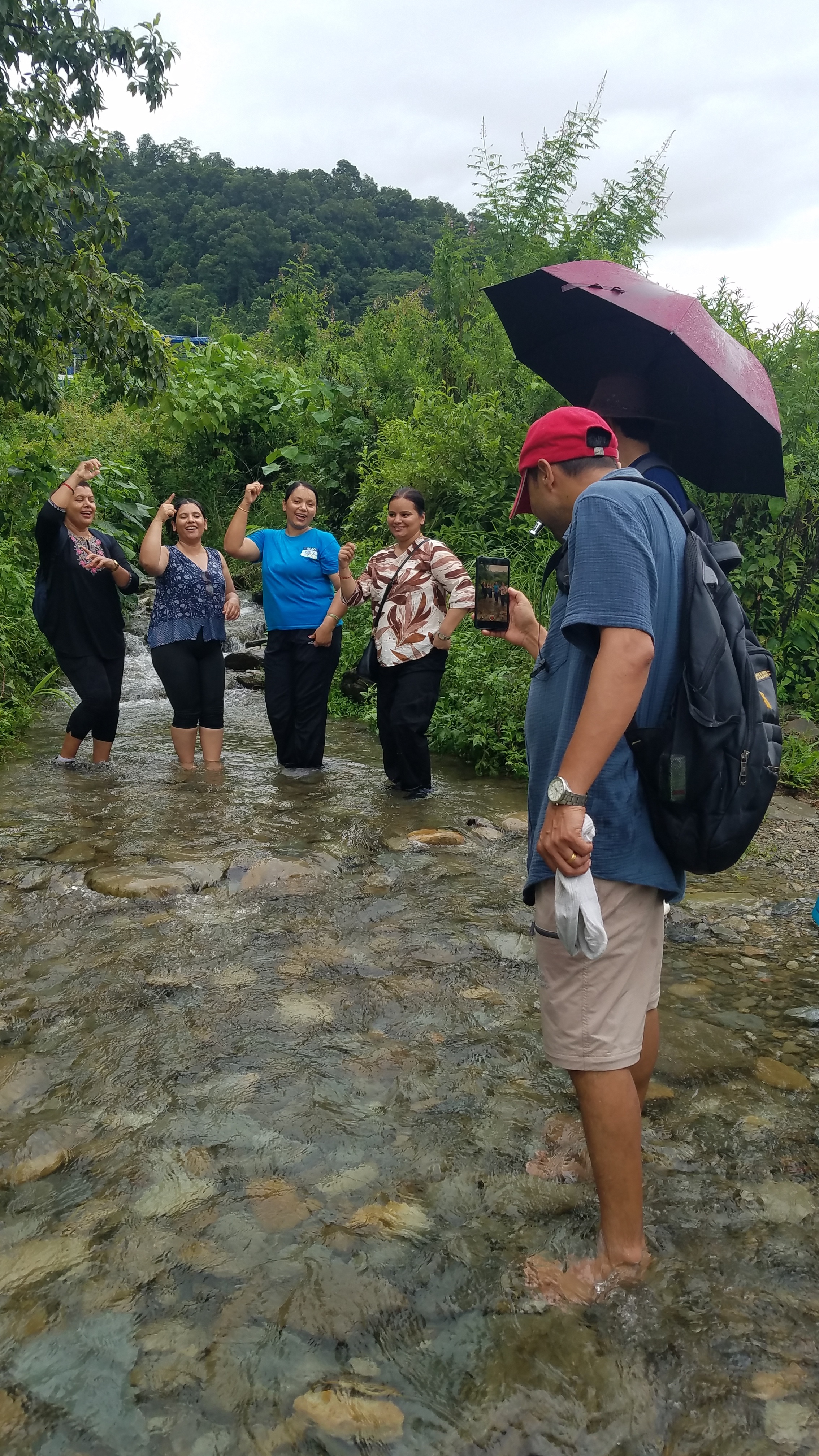 Staff Hike of Deerwalk Pokhara School - Pokhara to Pame via Pumdibhumdi
