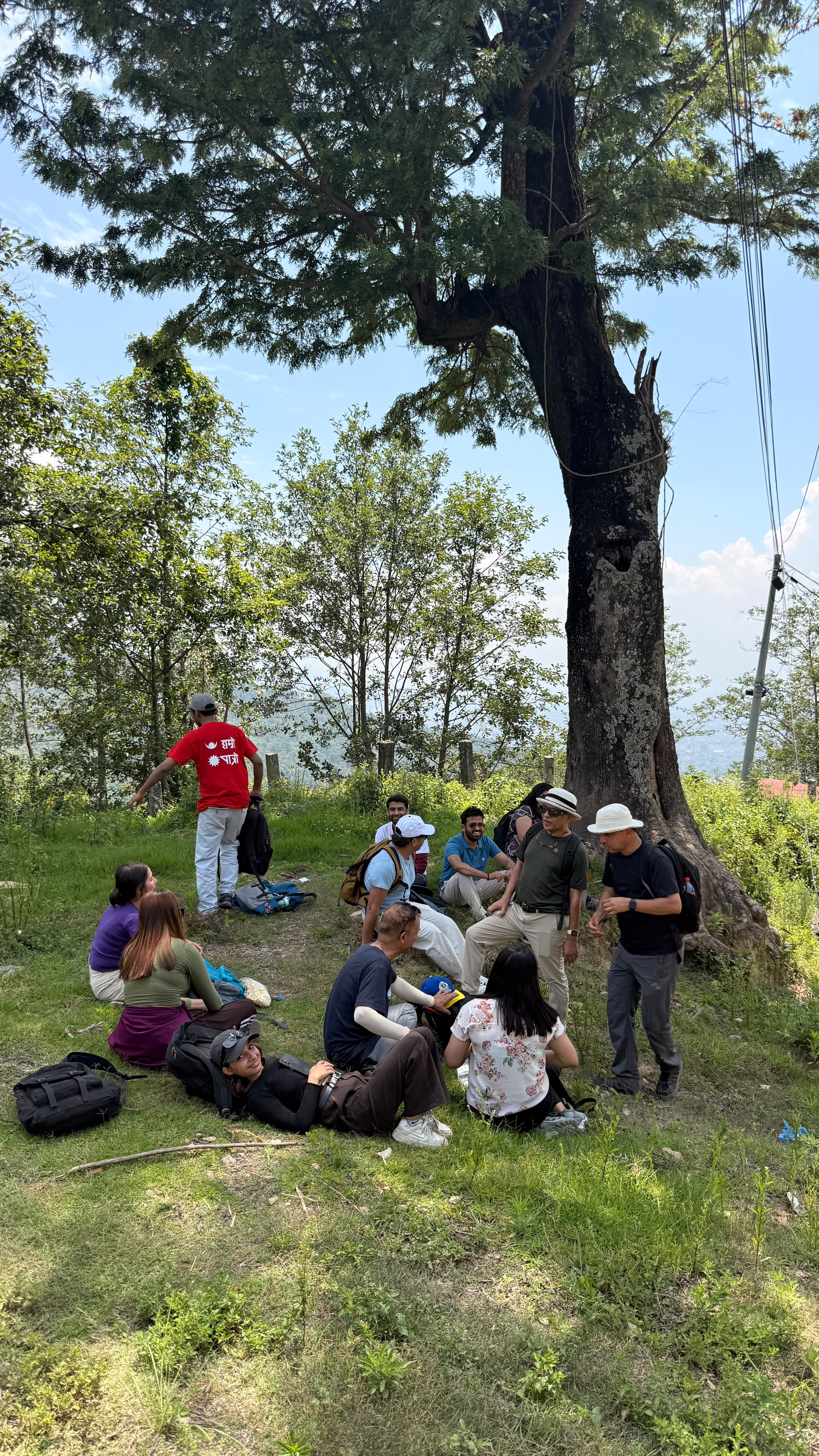 A Summer Walk to Nagarkot