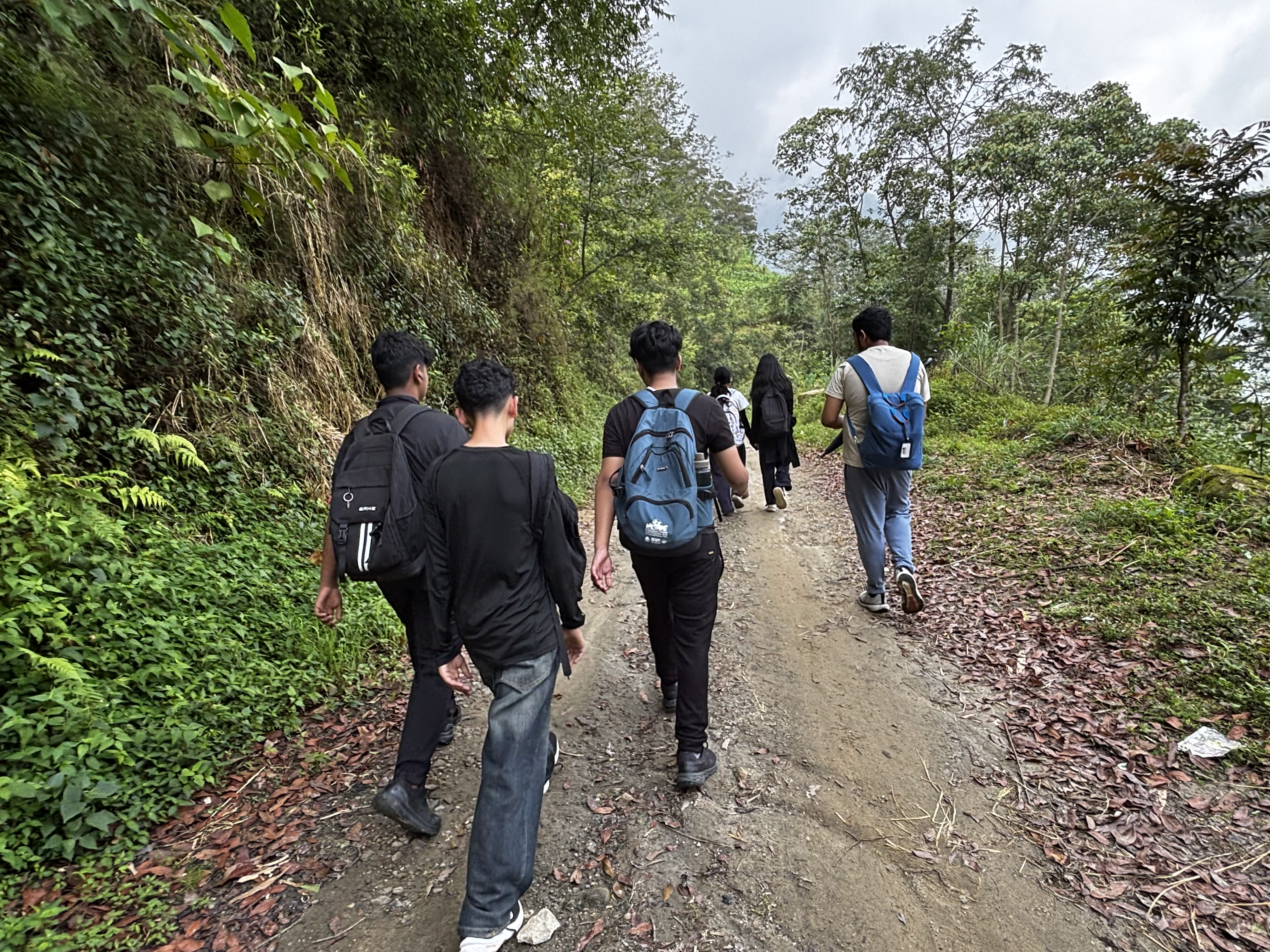 A Memorable Hike from Chhaure to Fungfung Waterfall