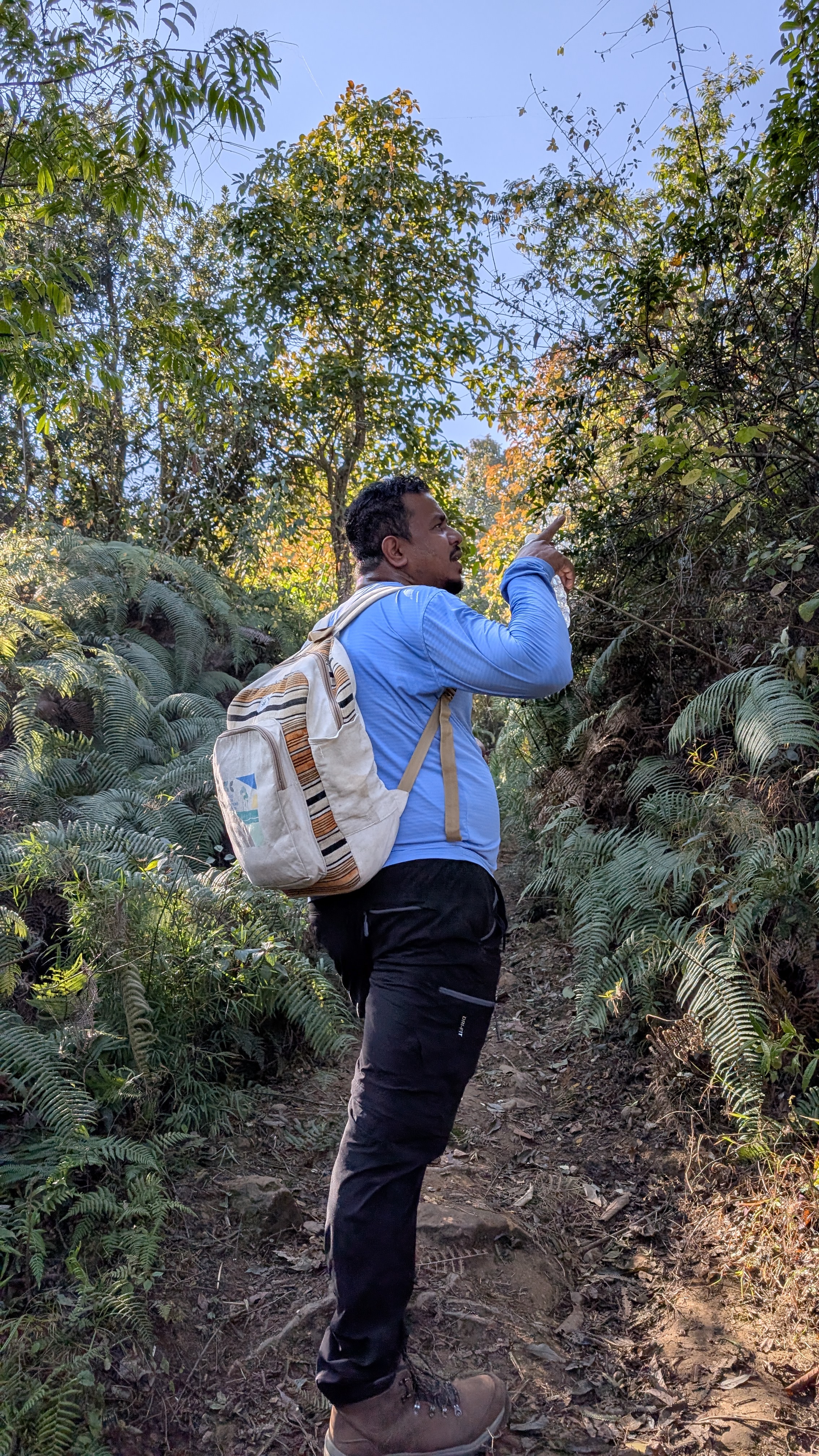 Deerhold Hike from Machchegaun to Chandragiri Hills