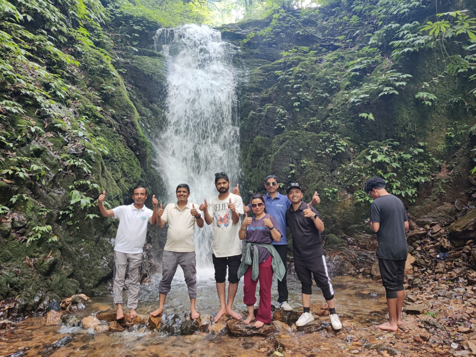 An Adventurous Hike to Konjyosom Waterfall