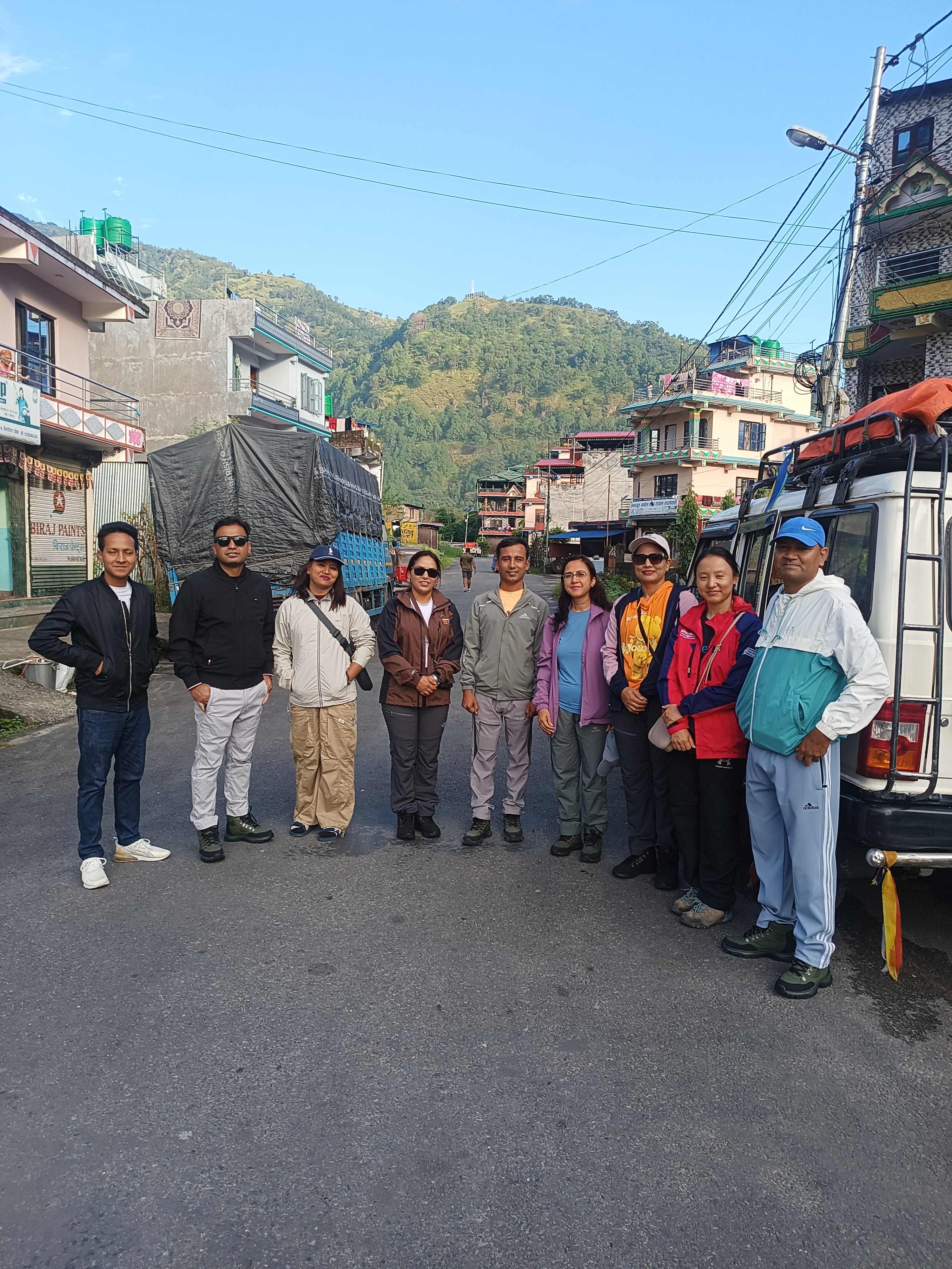 DSS Trek to Manang, Chongkor View Point