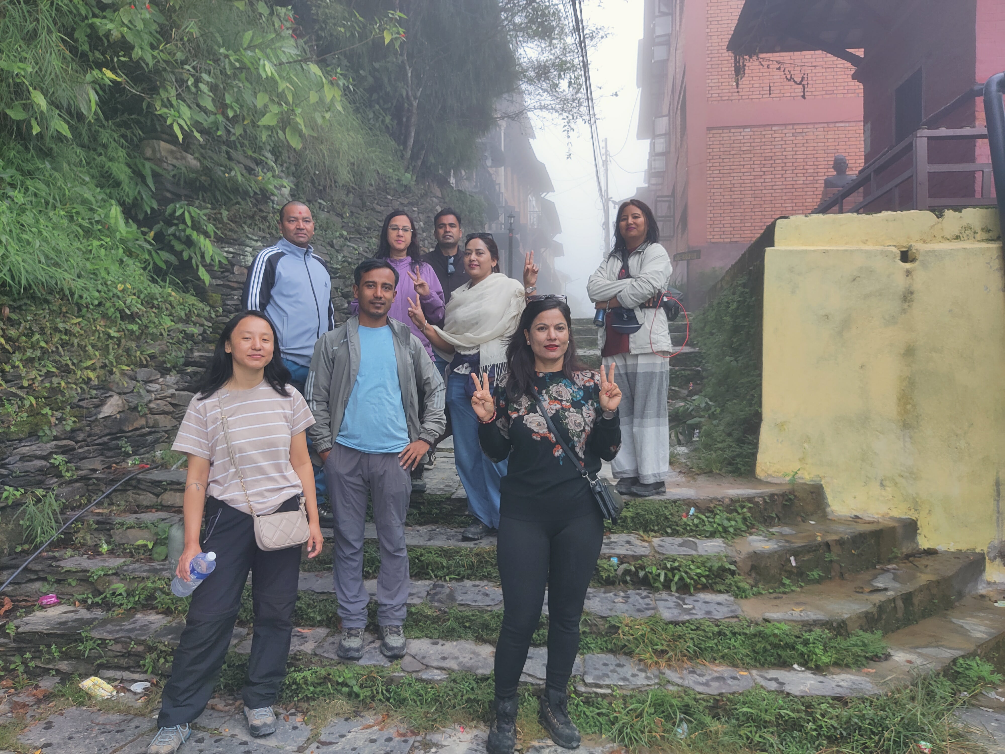 DSS Trek to Manang, Chongkor View Point
