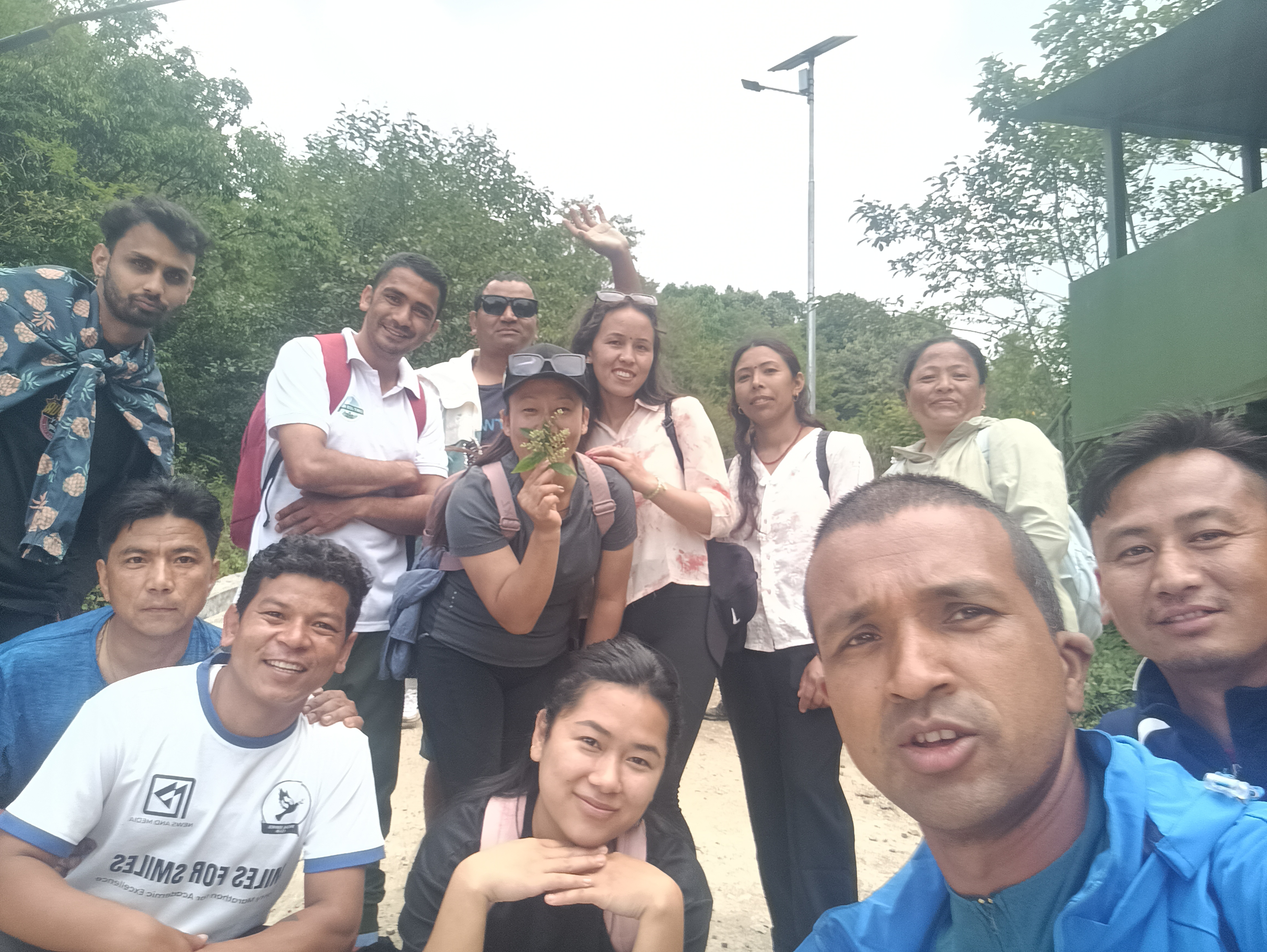 Staff Hike to Dhap Dam