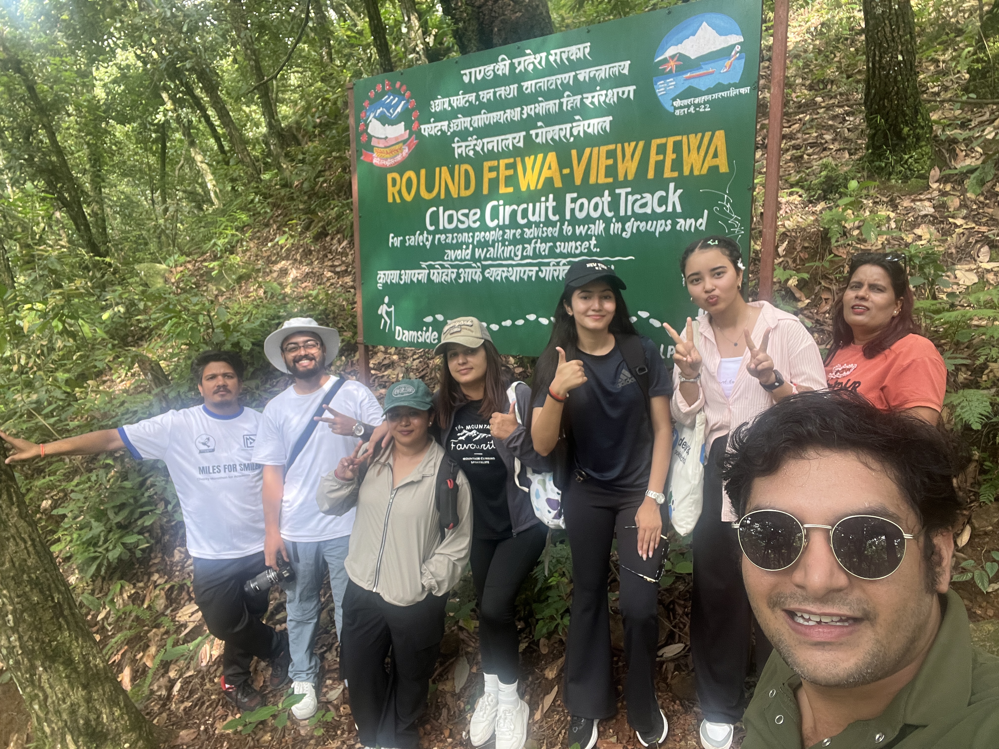 DPS Faculty Hike: Hike to World Peace Stupa