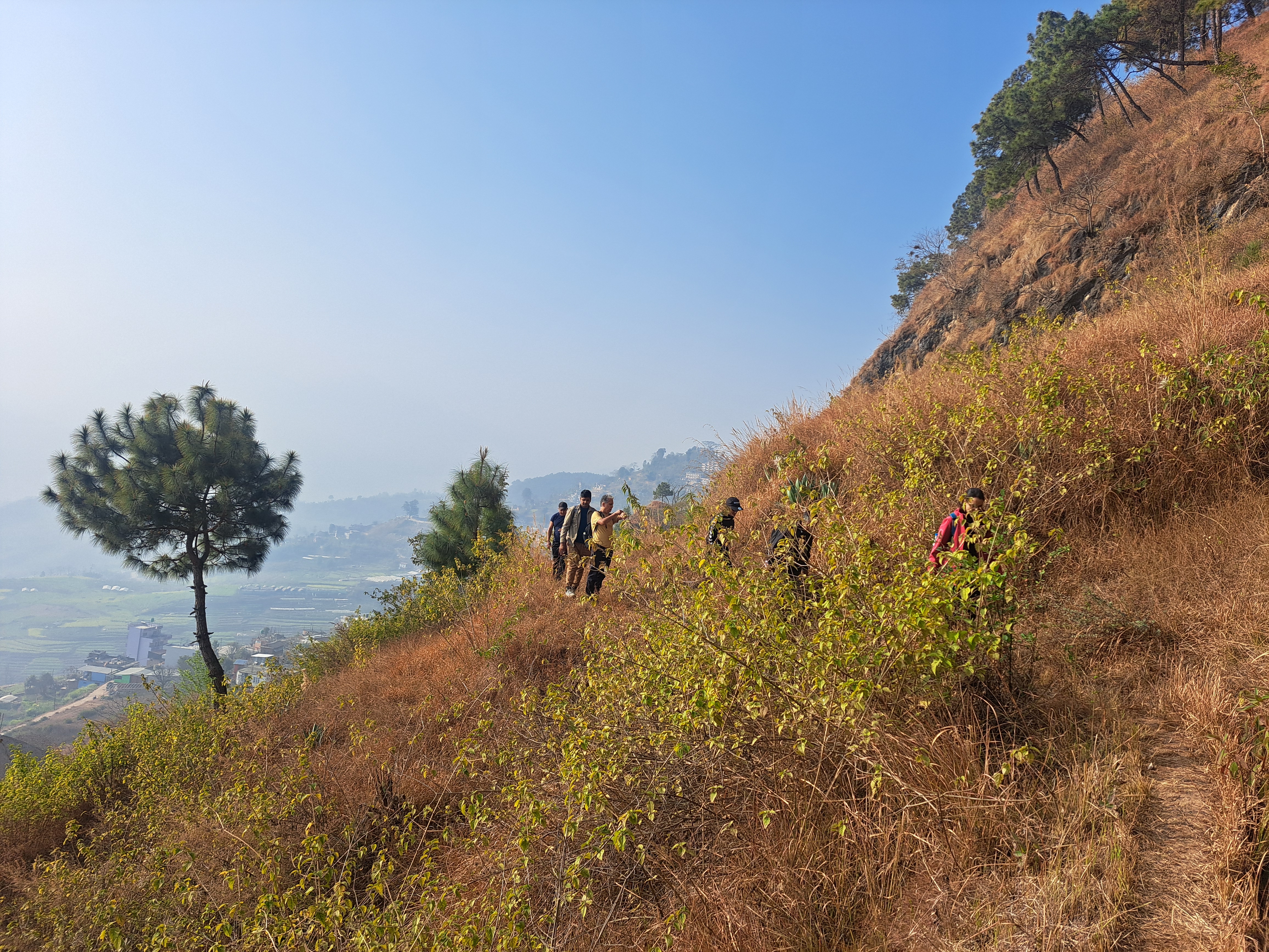 Hike from Hattiban to Chhap Dada