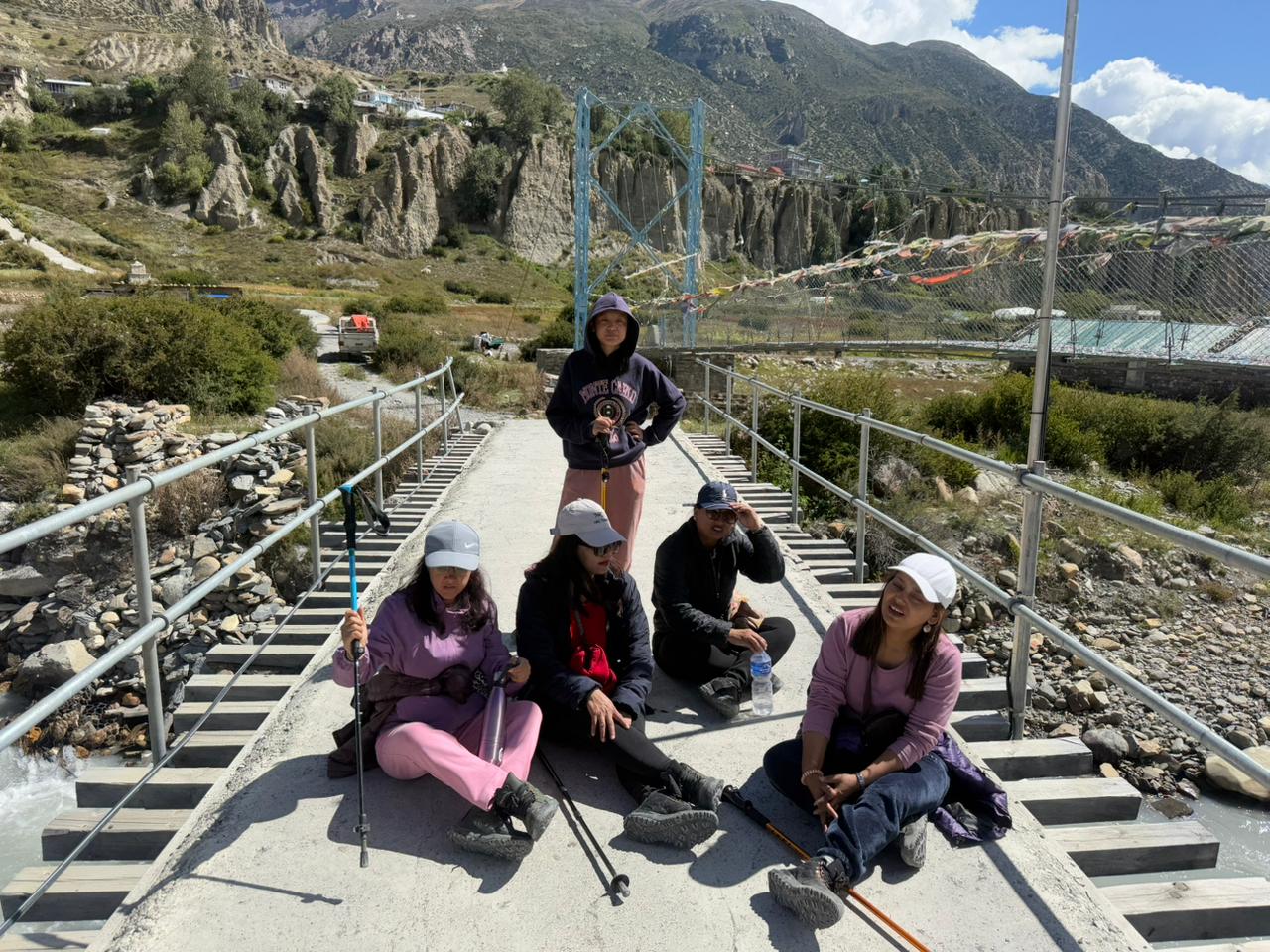 DSS Trek to Manang, Chongkor View Point