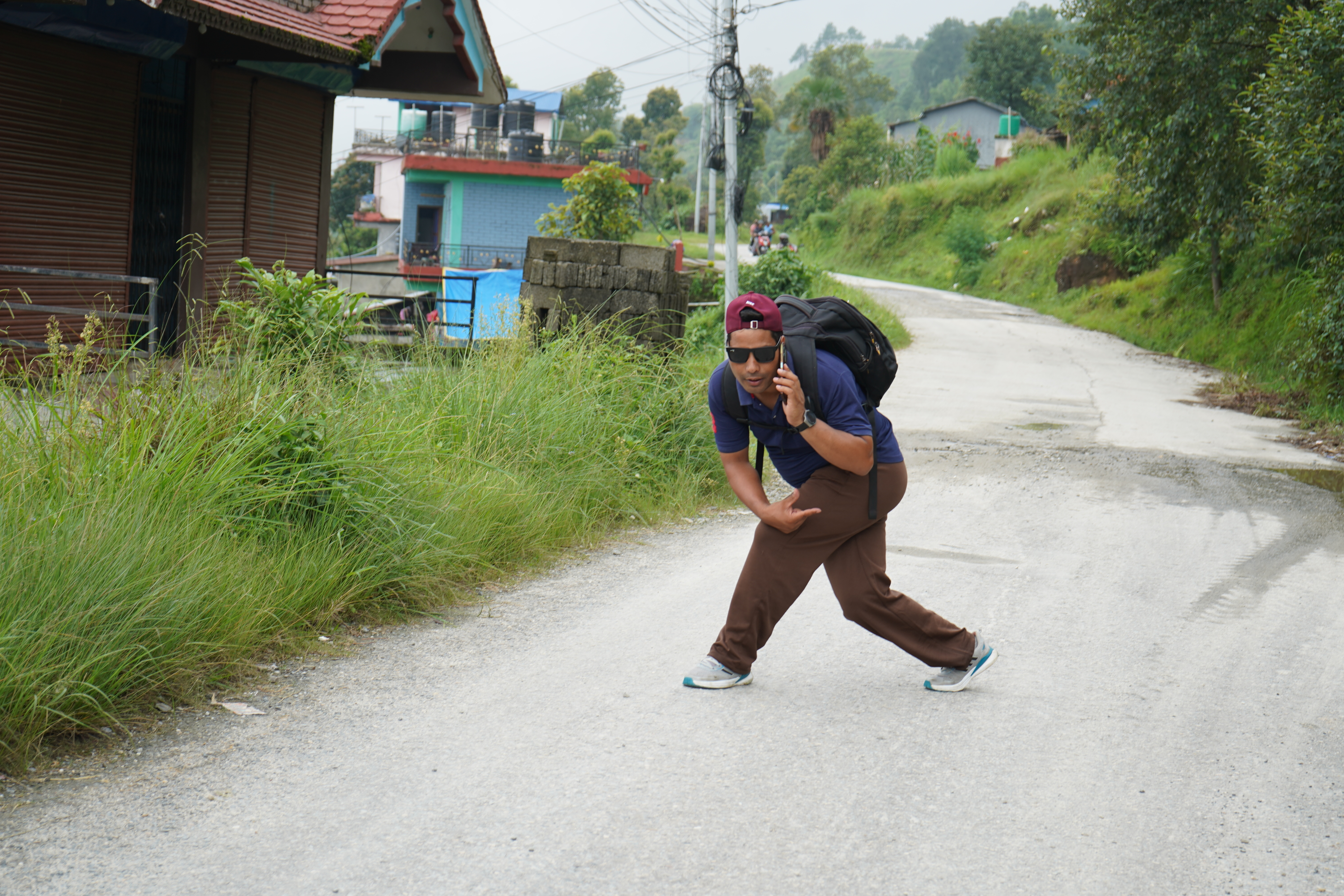 Staff Hike of Deerwalk Pokhara School - Sarangkot to Naudanda via Kaski Kot