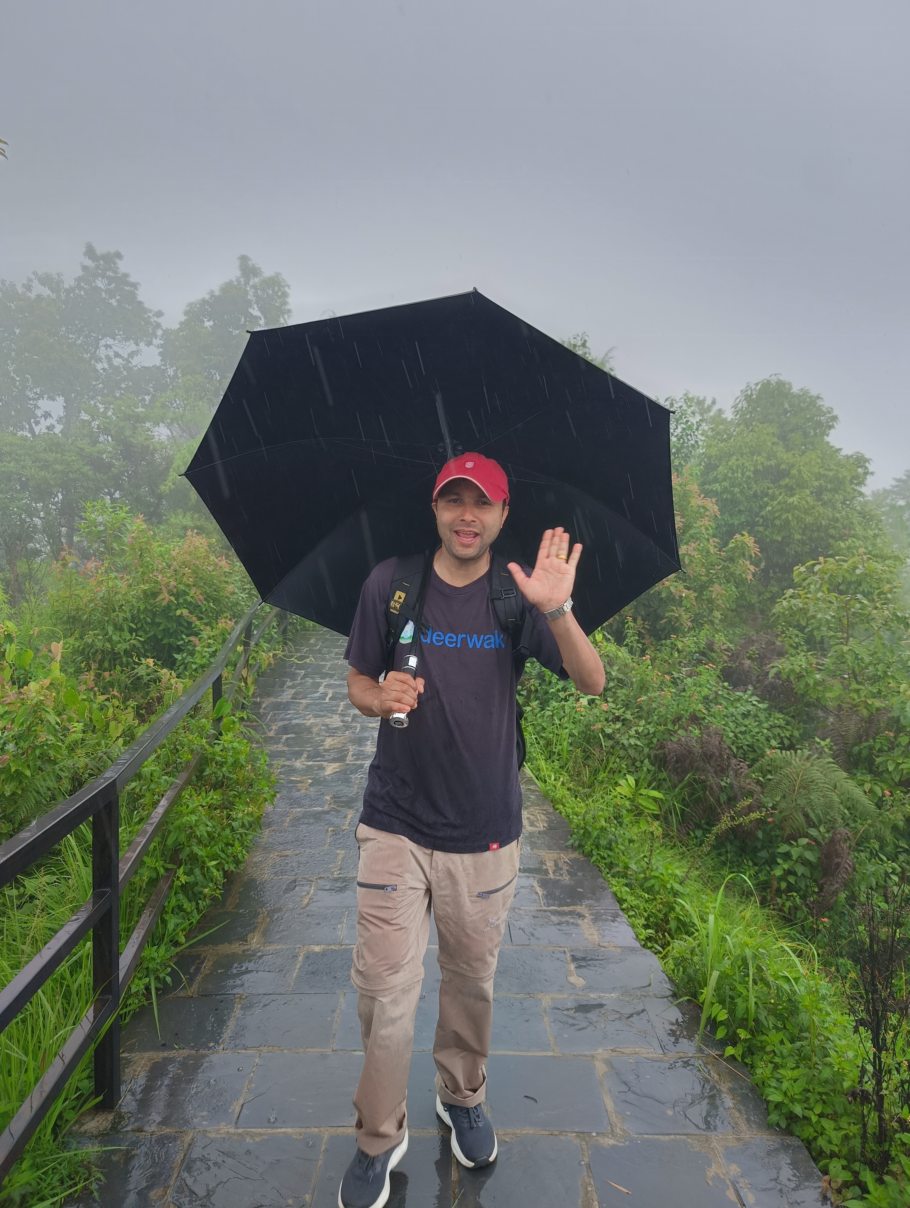 Staff Hike of Deerwalk Pokhara School - Sarangkot to Naudanda via Kaski Kot