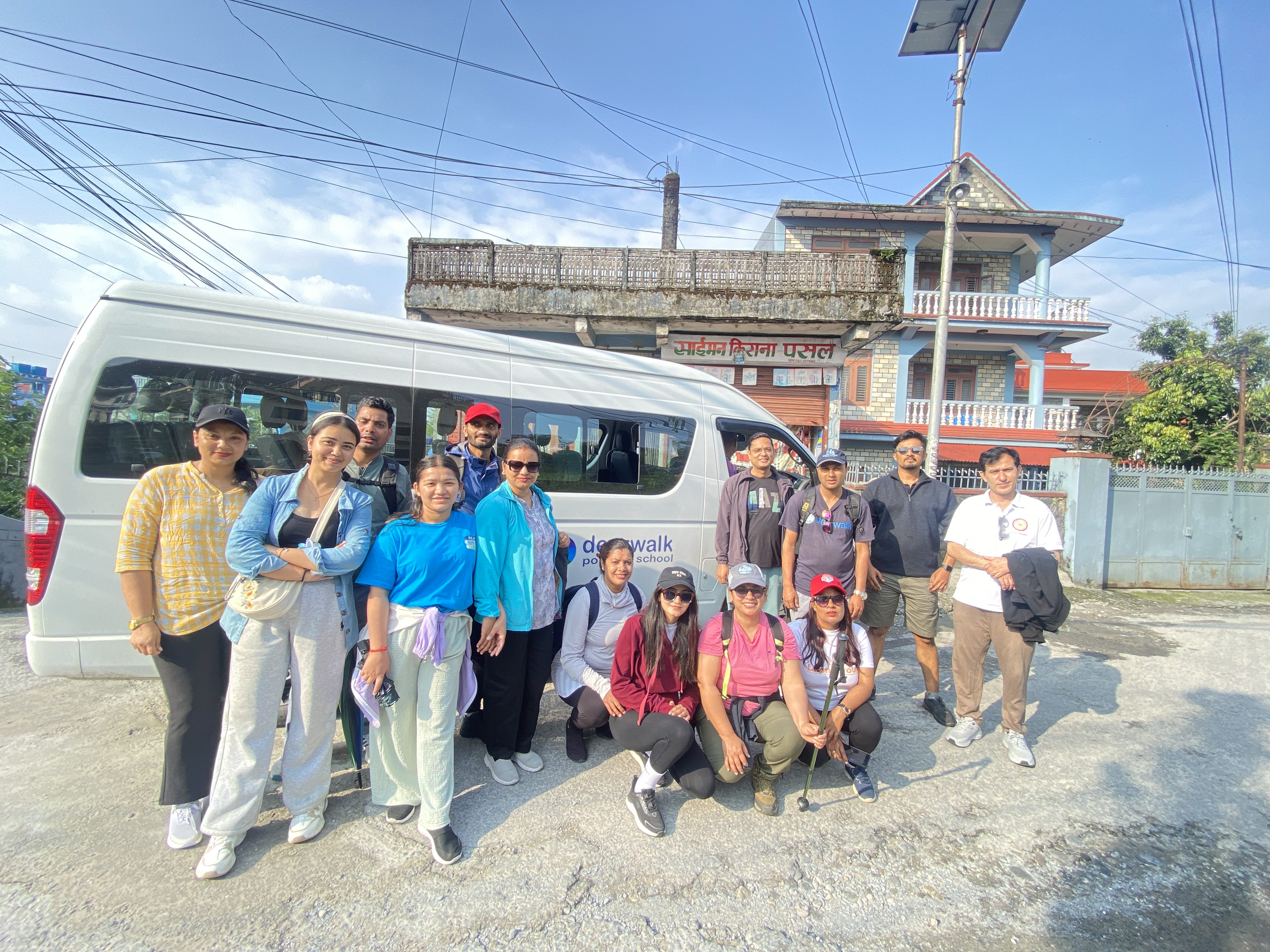 Staff Hike of Deerwalk Pokhara School - Bhalam To Aantighar Via Armalakot