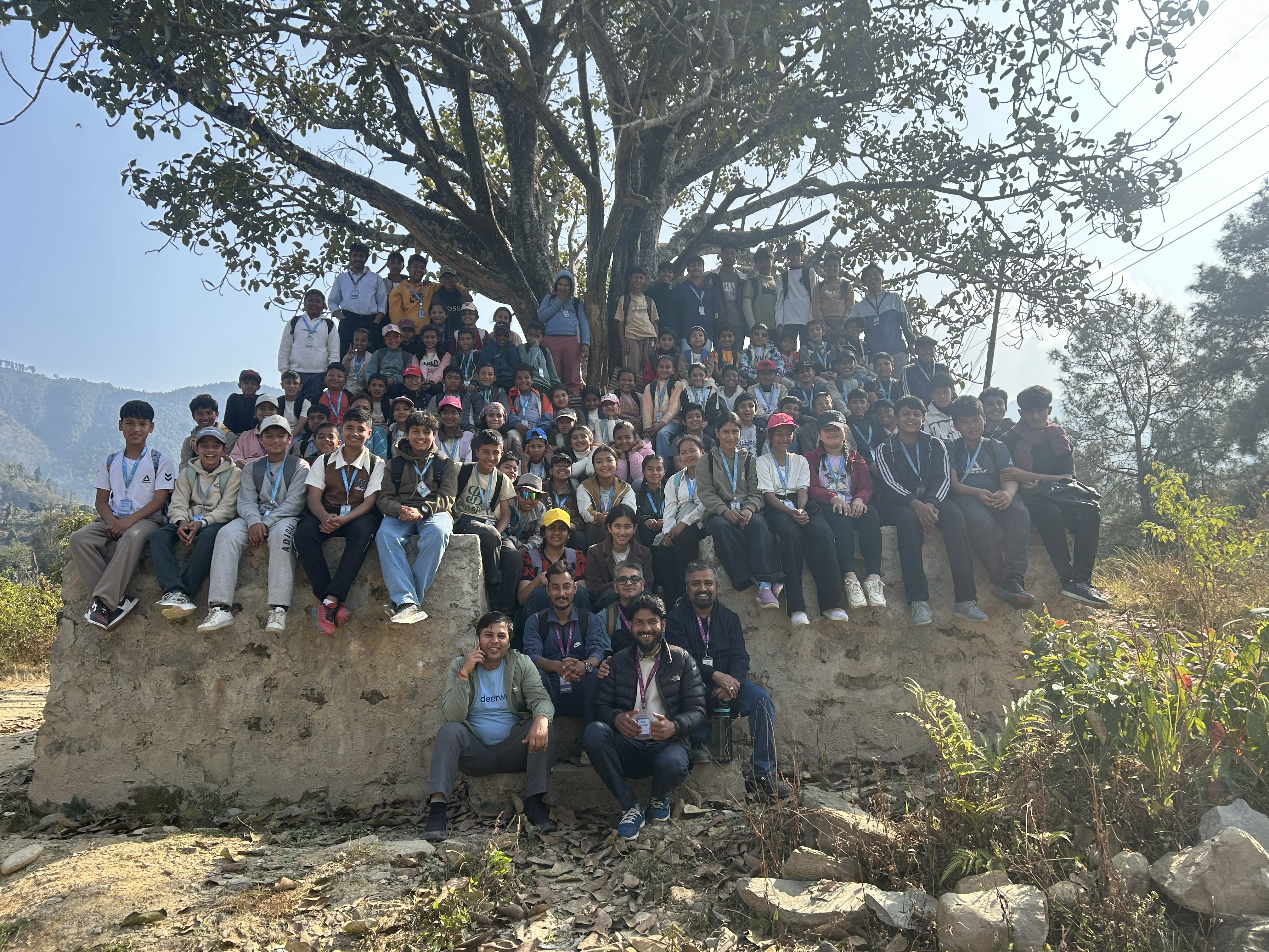 DDS Hike from Chandibhairab School -Dundebhanjyang - Deerwalk Dhading School