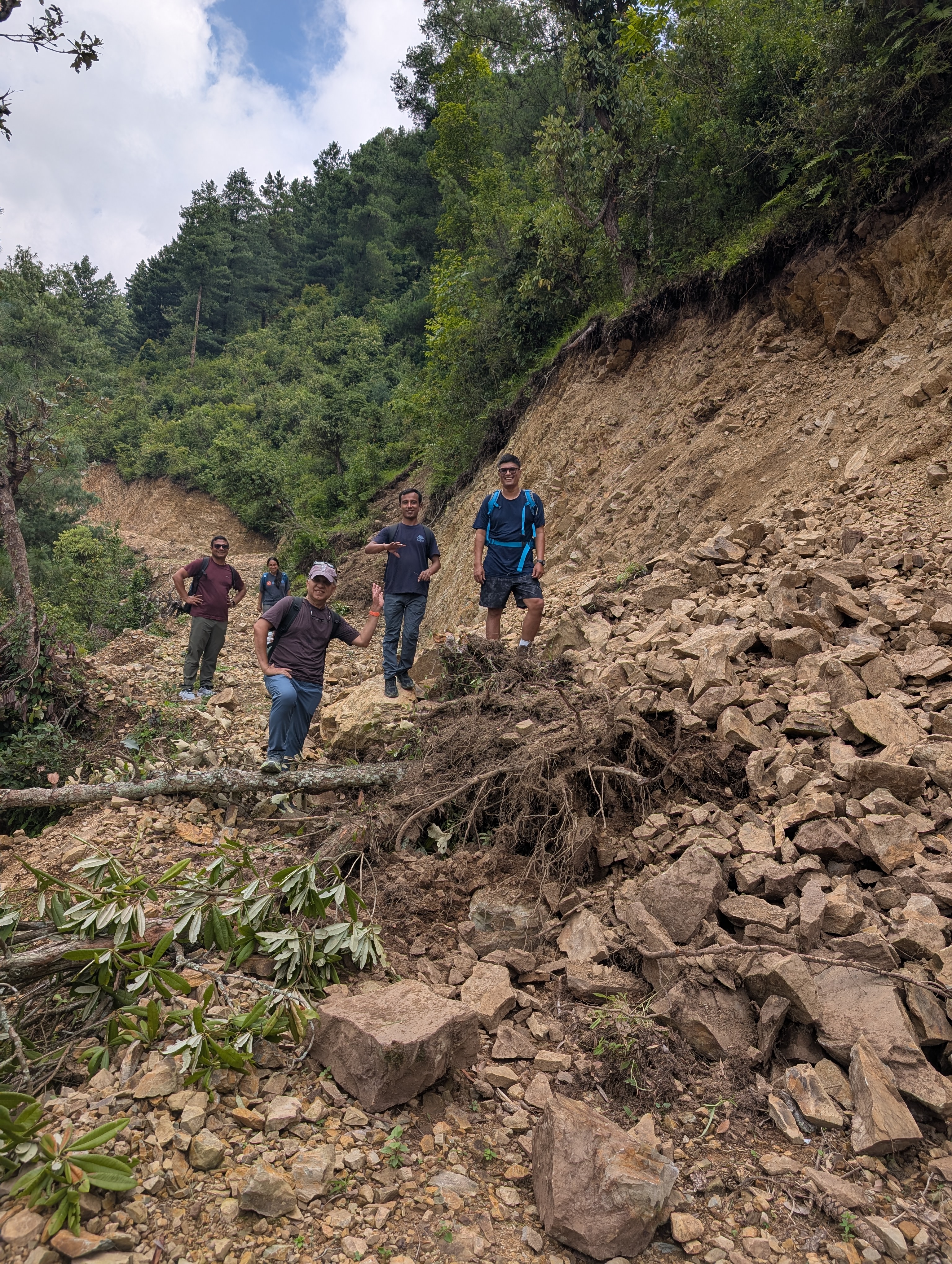 Deerhold and Deerwalk Group Hike: Monsoon Magic from Tika Bhairab to Dalchoki
