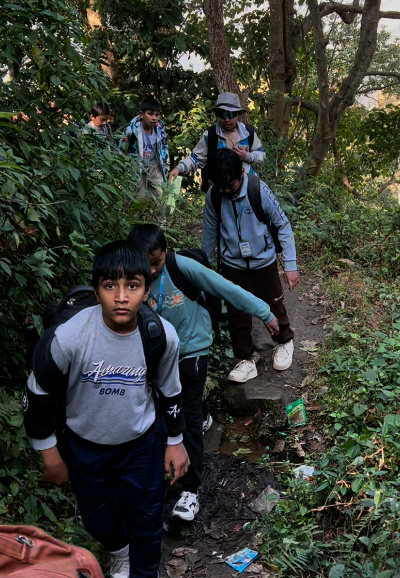 DDS Hike from Chandibhairab School -Dundebhanjyang - Deerwalk Dhading School