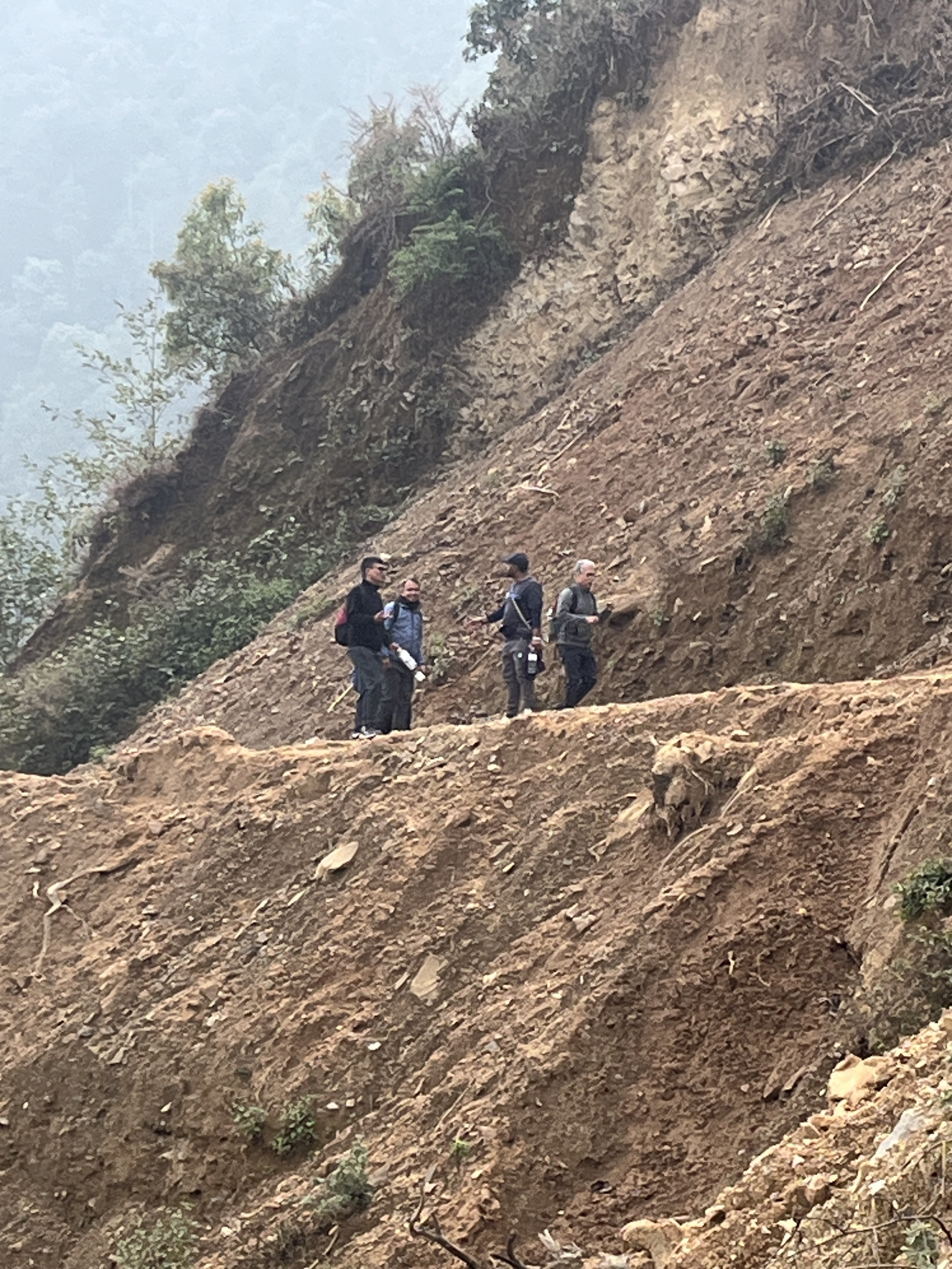 DSS Hiking Report Bhimdhunga to Dhunibesi