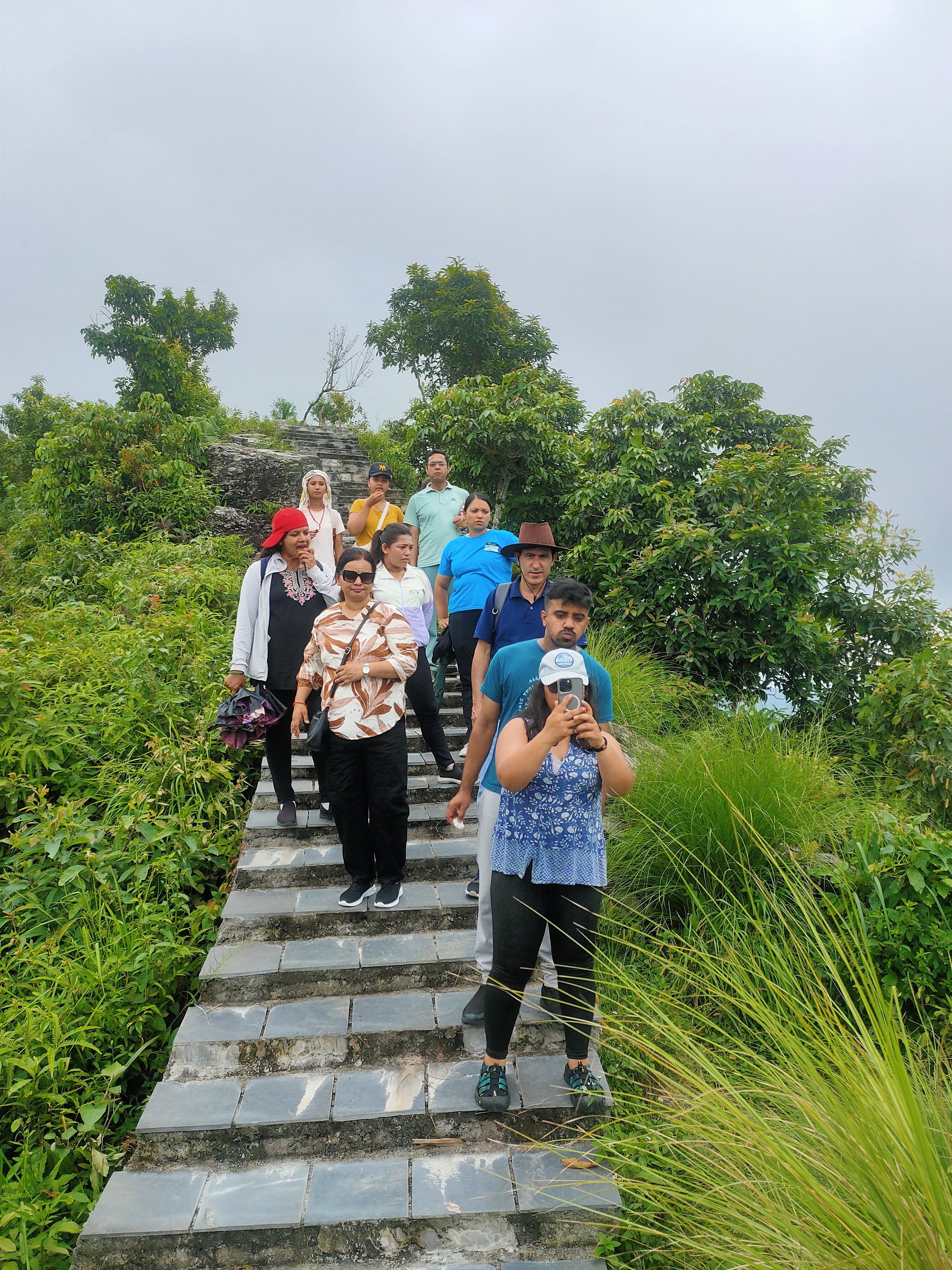 Staff Hike of Deerwalk Pokhara School - Pokhara to Pame via Pumdibhumdi
