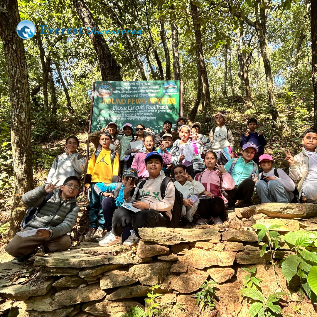 DPS Junior School Hike to Round Fewa, View Fewa Trail | Grade IV & V