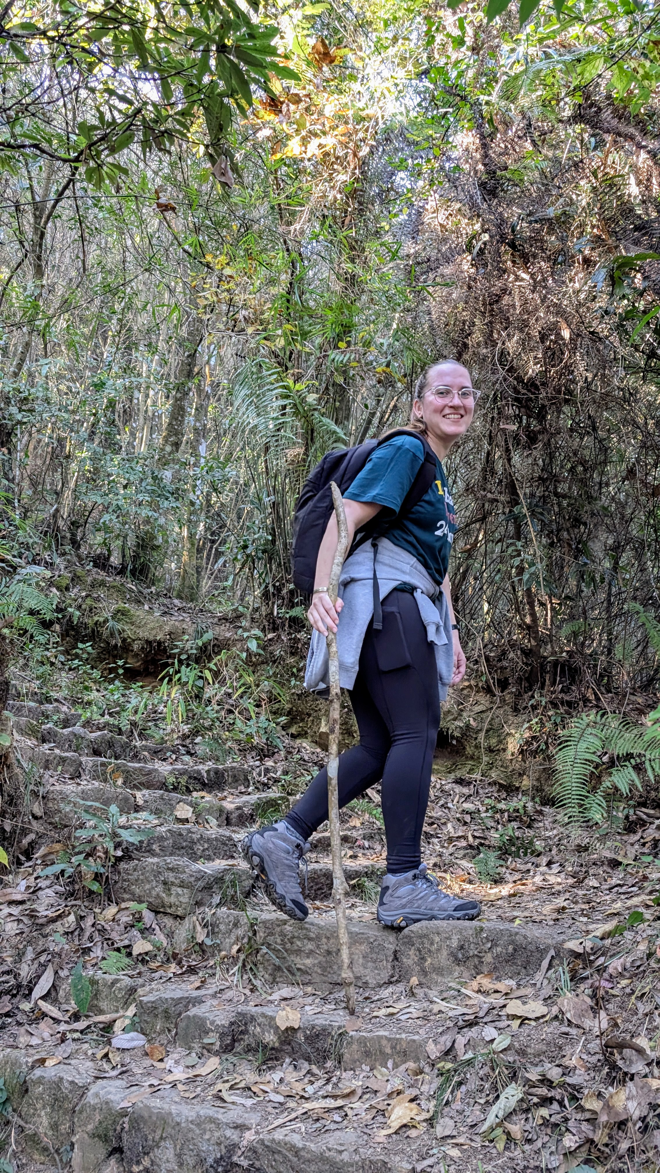 Deerhold Hike from Machchegaun to Chandragiri Hills