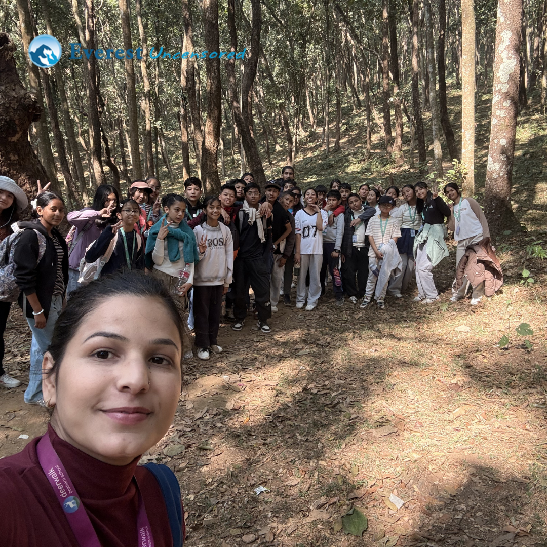 DPS Senior School Hike - Grade VI, VII & VIII | World Peace Pagoda Hike
