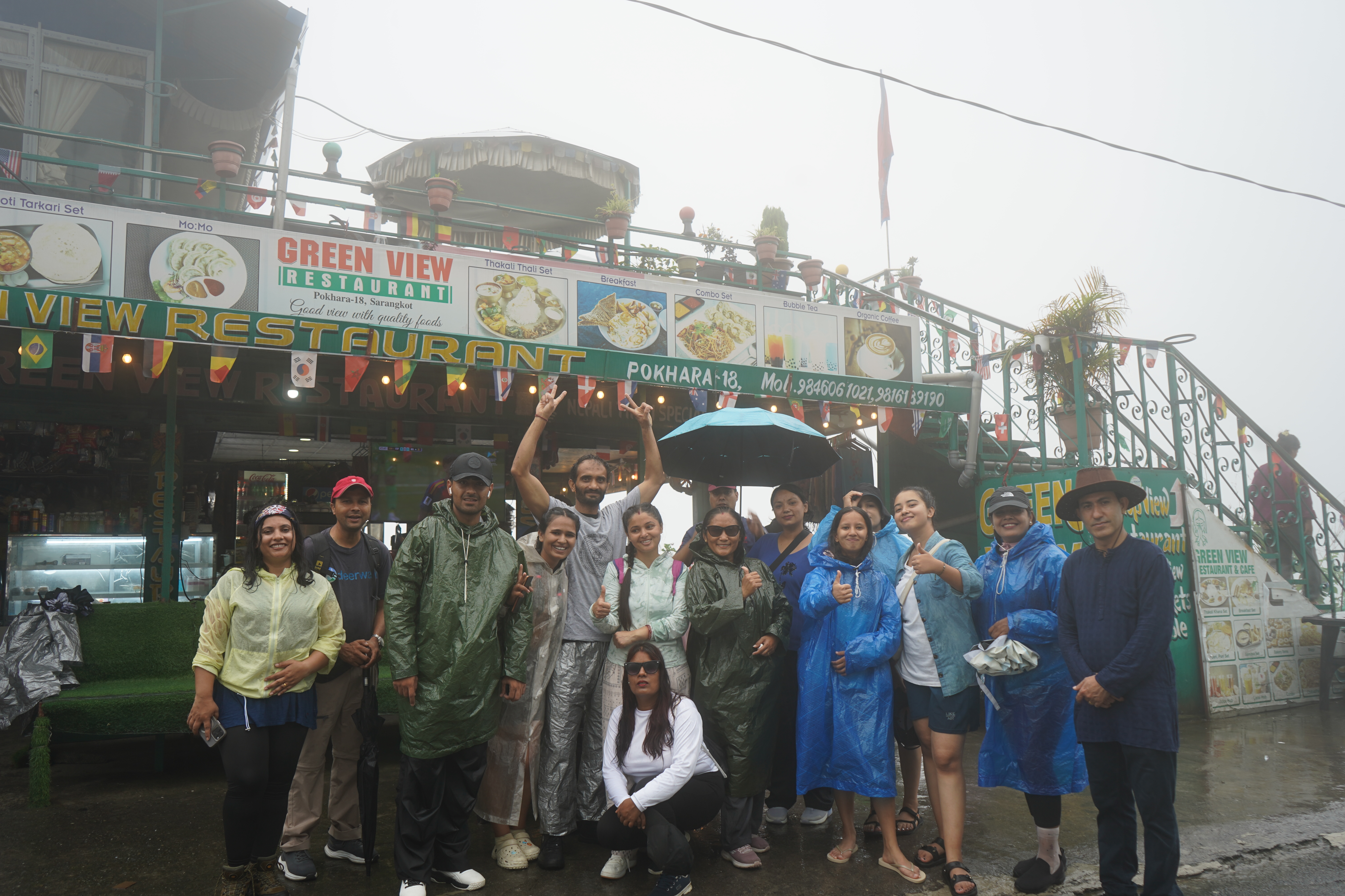 Staff Hike of Deerwalk Pokhara School - Sarangkot to Naudanda via Kaski Kot