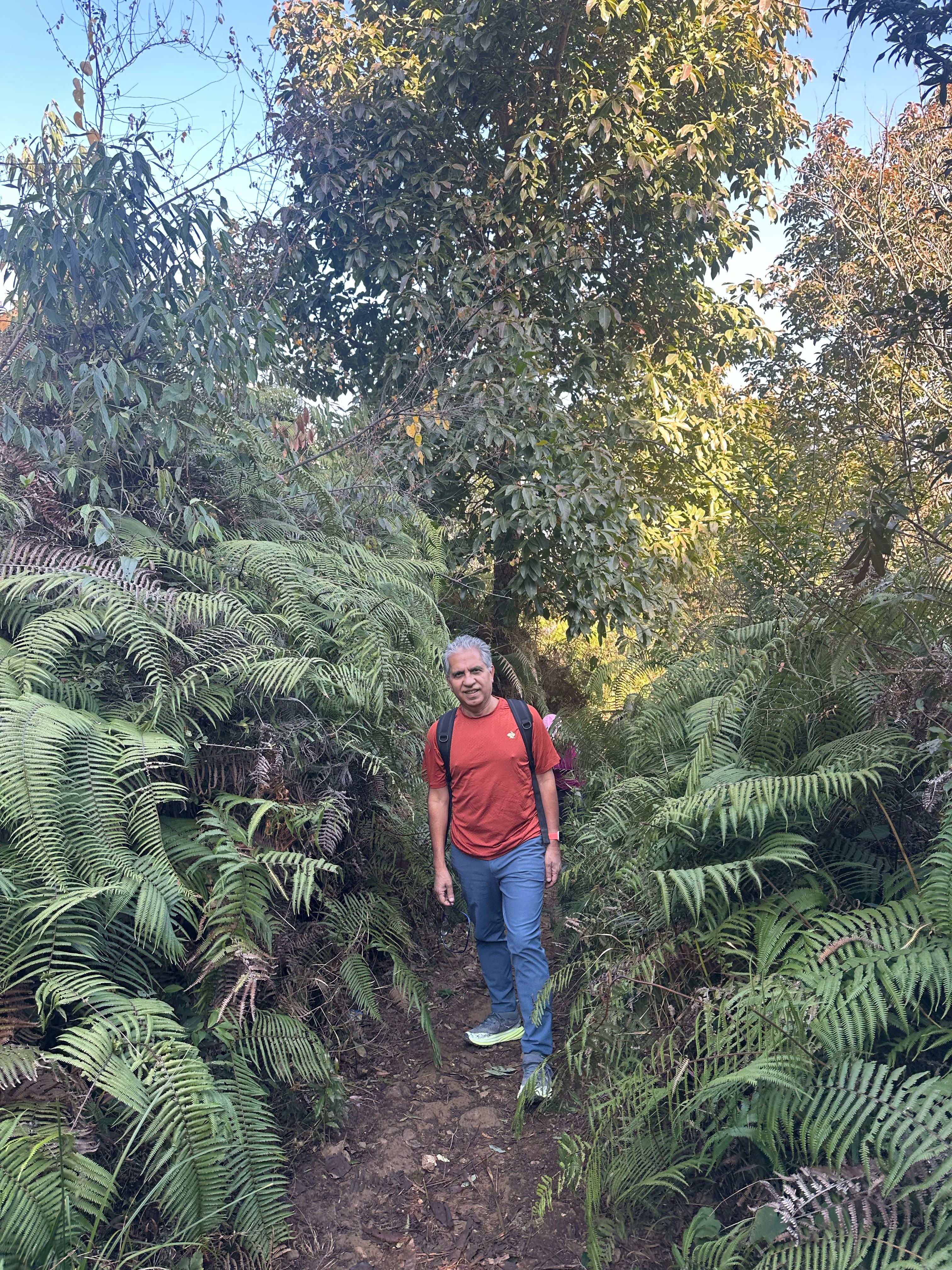 Deerhold Hike from Machchegaun to Chandragiri Hills