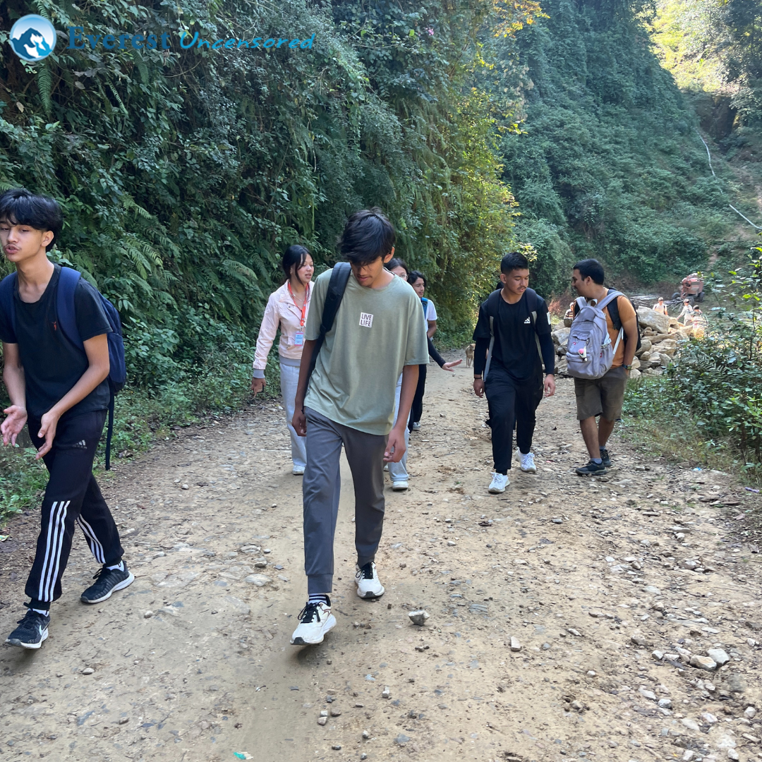 Hiking From Lubhu to Lakure Bhanjyang to Godawari