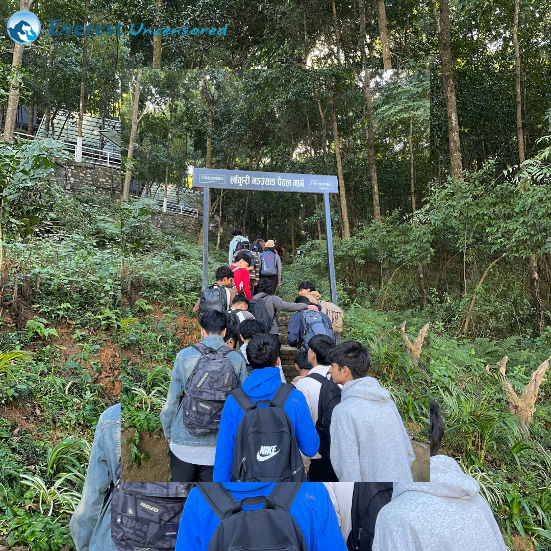 Hiking From Lubhu to Lakure Bhanjyang to Godawari