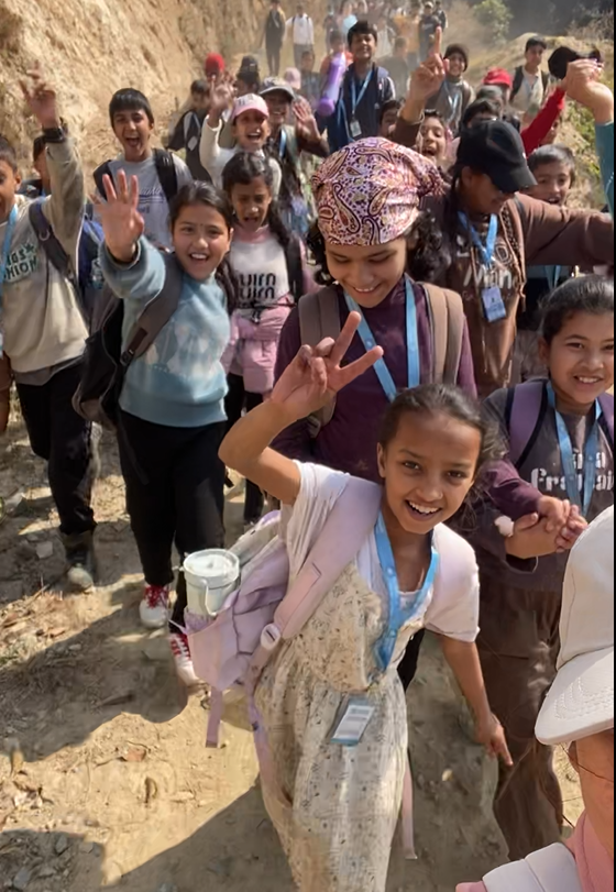 DDS Hike from Chandibhairab School -Dundebhanjyang - Deerwalk Dhading School