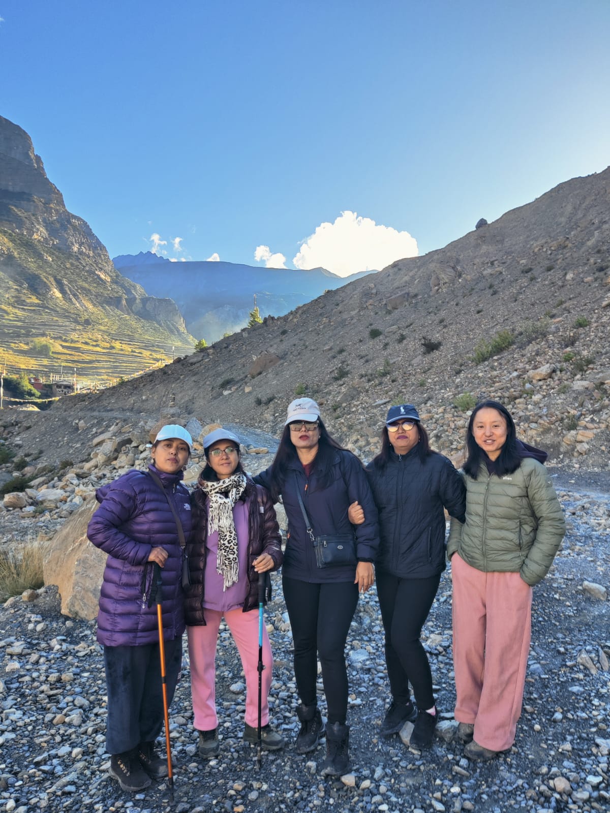 DSS Trek to Manang, Chongkor View Point
