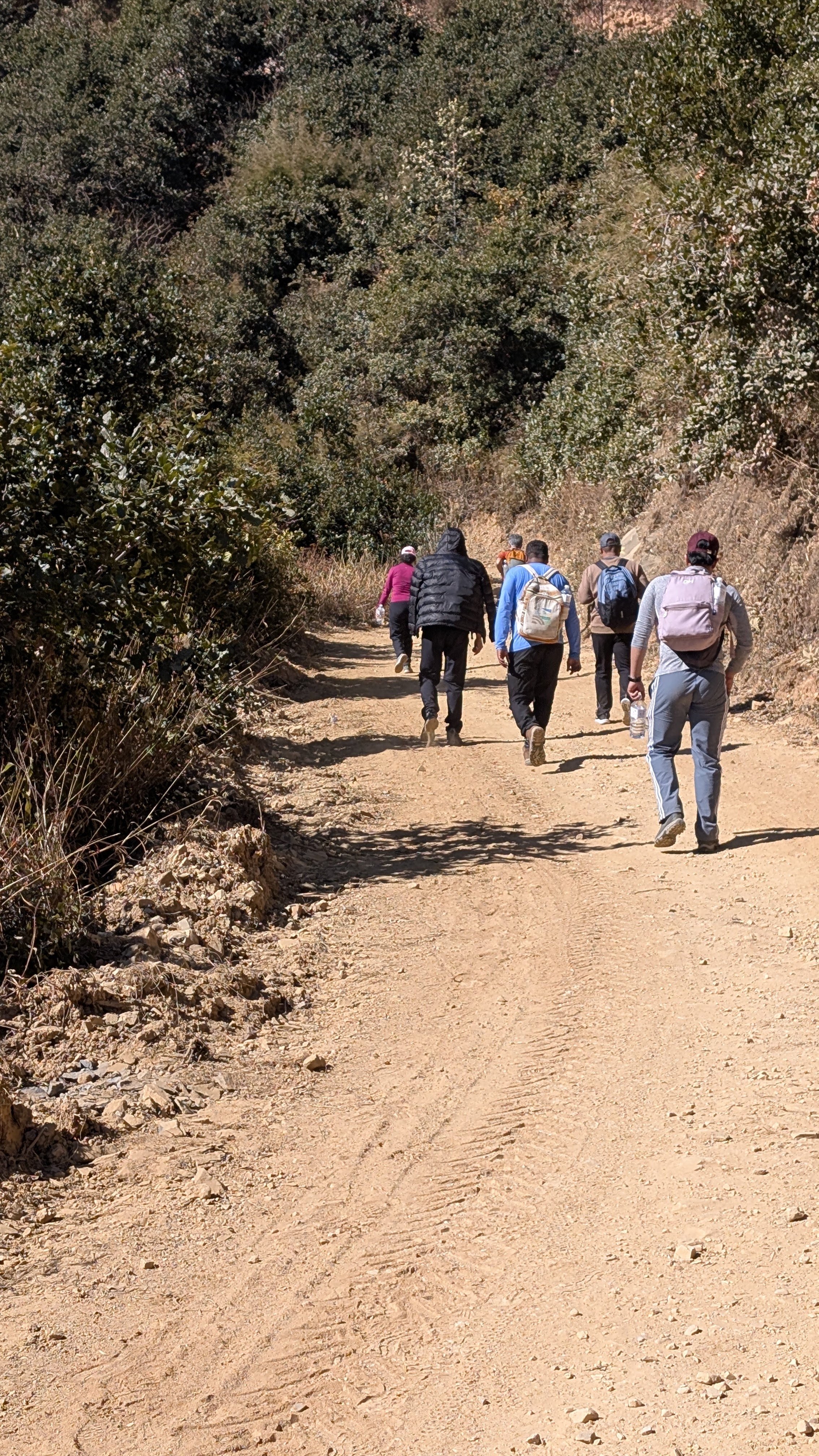 Deerhold Hike from Machchegaun to Chandragiri Hills