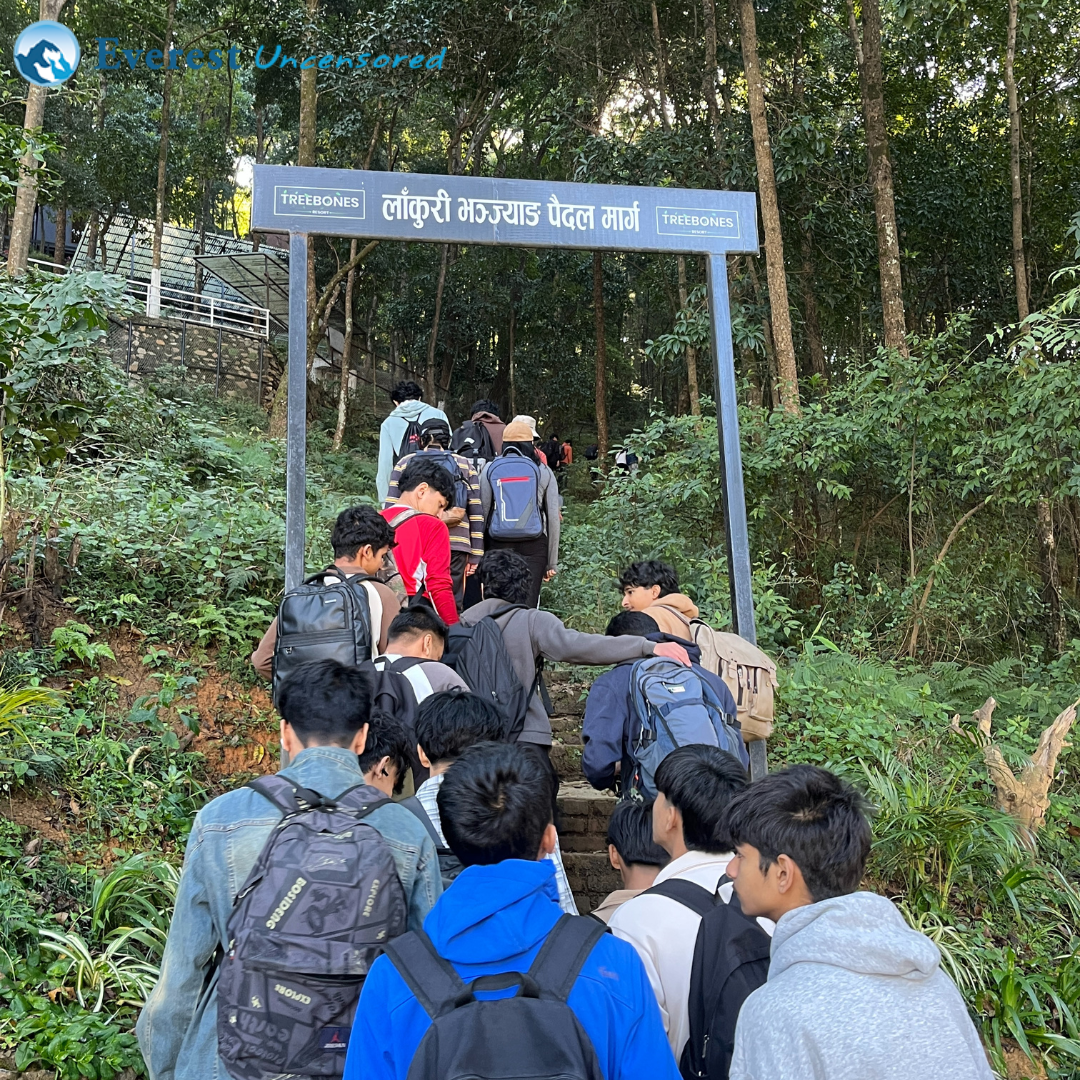 Hiking From Lubhu to Lakure Bhanjyang to Godawari