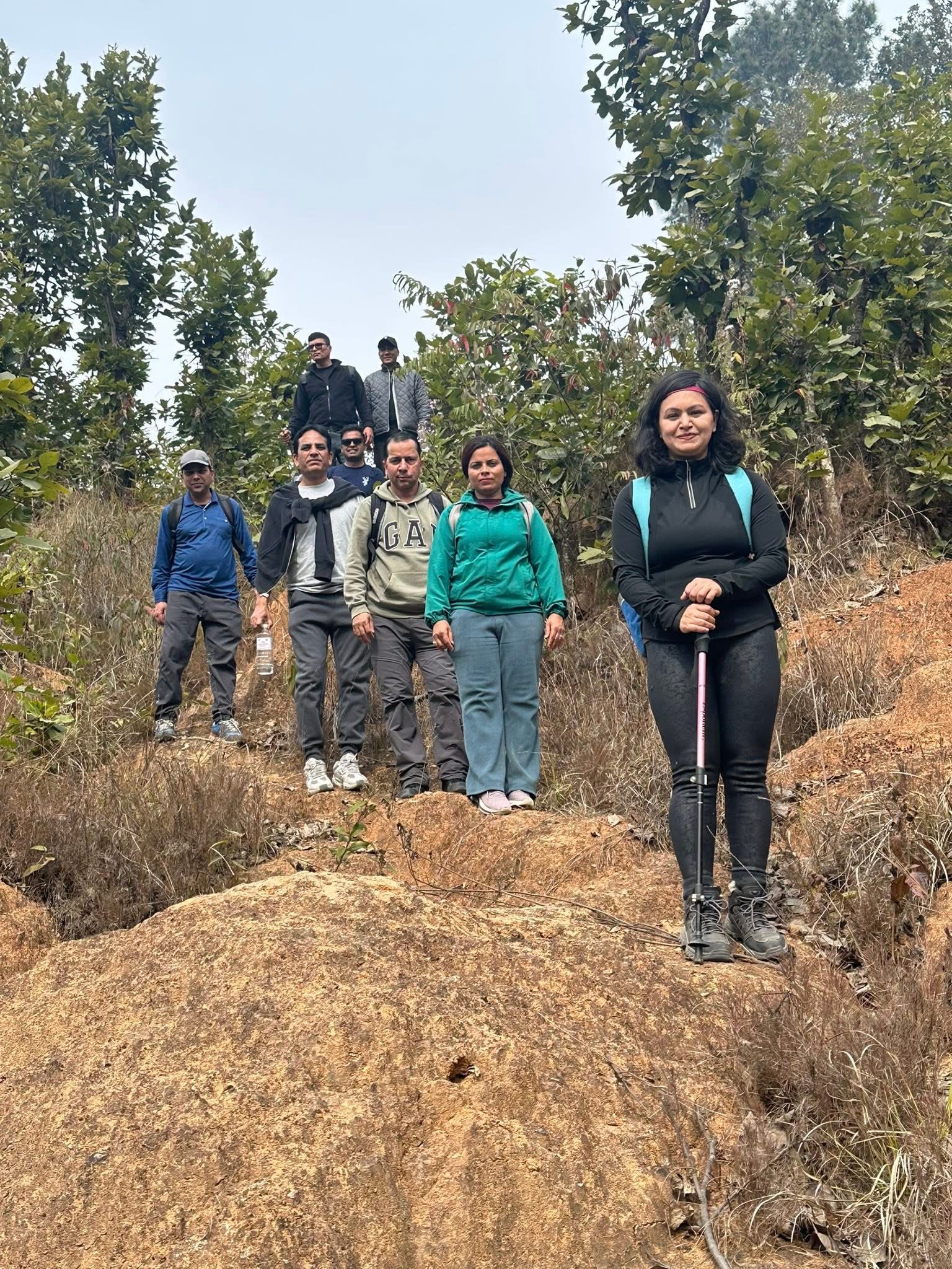 DSS Hiking Report Bhimdhunga to Dhunibesi